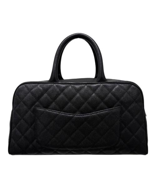CHANEL（シャネル）CHANEL (シャネル) ココマーク マトラッセ ボーリングバッグ ブラックの古着・服飾アイテム