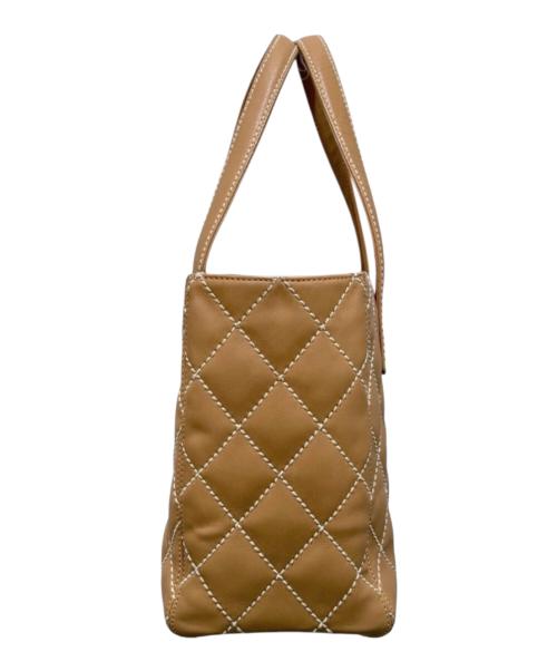 CHANEL（シャネル）CHANEL (シャネル) ワイルドステッチココマークトートバッグ ベージュ サイズ:-の古着・服飾アイテム