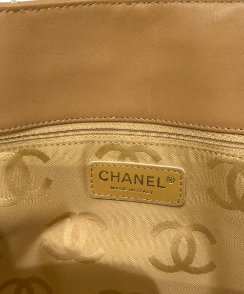 CHANEL（シャネル）CHANEL (シャネル) ワイルドステッチココマークトートバッグ ベージュ サイズ:-の古着・服飾アイテム