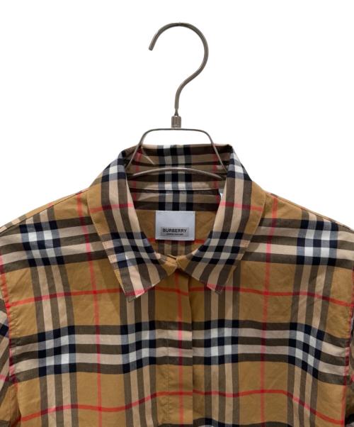 BURBERRY（バーバリー）BURBERRY (バーバリー) ノバチェックシャツ ベージュ サイズ:38の古着・服飾アイテム