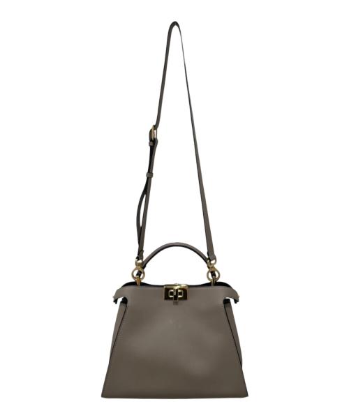 FENDI（フェンディ）FENDI (フェンディ) ピーカブー エッセンシャリー ライトグレーの古着・服飾アイテム