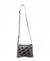 ISSEY MIYAKE (イッセイミヤケ) SPIRAL GRID ショルダーバッグ グレー：30000円