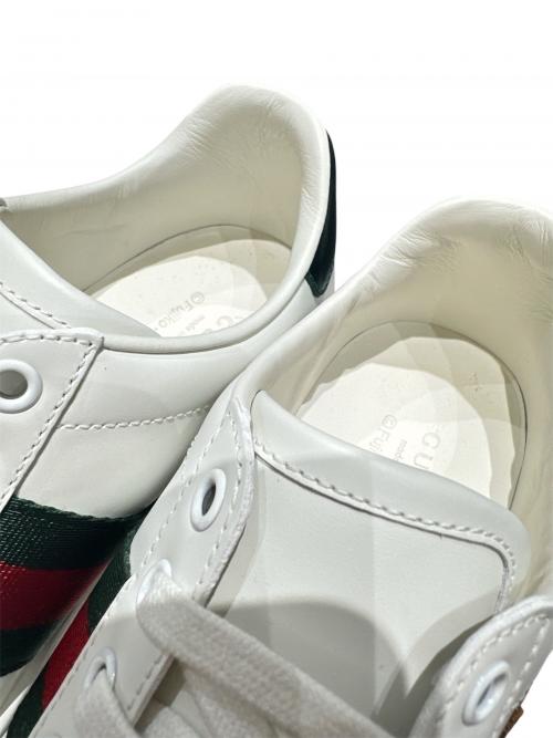 GUCCI（グッチ）GUCCI (グッチ) ドラえもん (ドラエモン) ドラえもん × GUCCI ローカットスニーカー ホワイト サイズ:36の古着・服飾アイテム