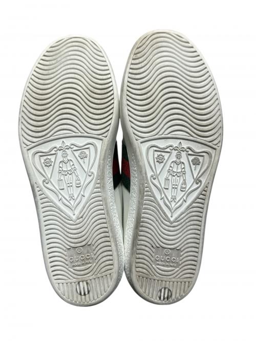 GUCCI（グッチ）GUCCI (グッチ) ドラえもん (ドラエモン) ドラえもん × GUCCI ローカットスニーカー ホワイト サイズ:36の古着・服飾アイテム
