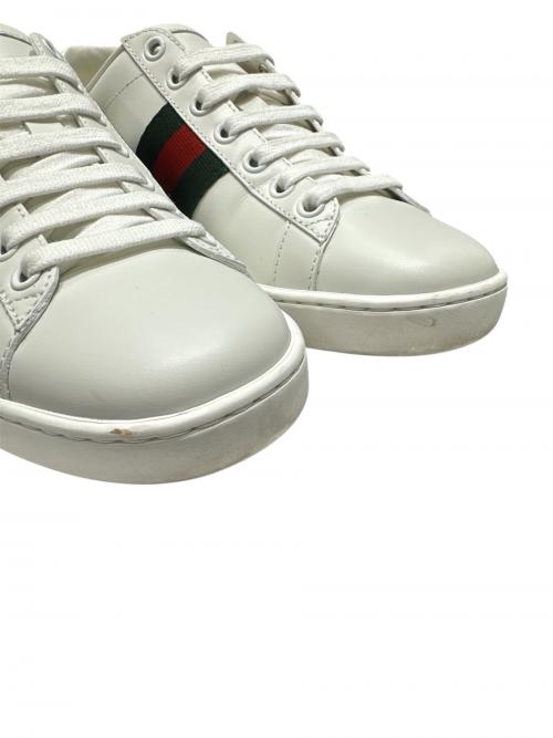 GUCCI（グッチ）GUCCI (グッチ) ドラえもん (ドラエモン) ドラえもん × GUCCI ローカットスニーカー ホワイト サイズ:36の古着・服飾アイテム