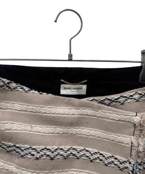 Saint Laurent Paris（サンローランパリ）Saint Laurent Paris (サンローランパリ) タイトスカート ベージュ サイズ:40の古着・服飾アイテム