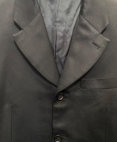 COMME des GARCONS HOMME PLUS（コムデギャルソンオムプリュス）COMME des GARCONS HOMME PLUS (コムデギャルソンオムプリュス) 異素材パッチワークジャケット ブラック サイズ:Sの古着・服飾アイテム