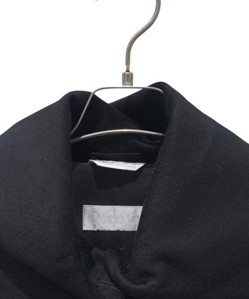MaxMara（マックスマーラ）MaxMara (マックスマーラ) アンゴラハイネックショートジャケット ブラック サイズ:42の古着・服飾アイテム