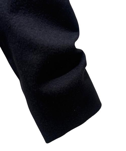 MaxMara（マックスマーラ）MaxMara (マックスマーラ) アンゴラハイネックショートジャケット ブラック サイズ:42の古着・服飾アイテム