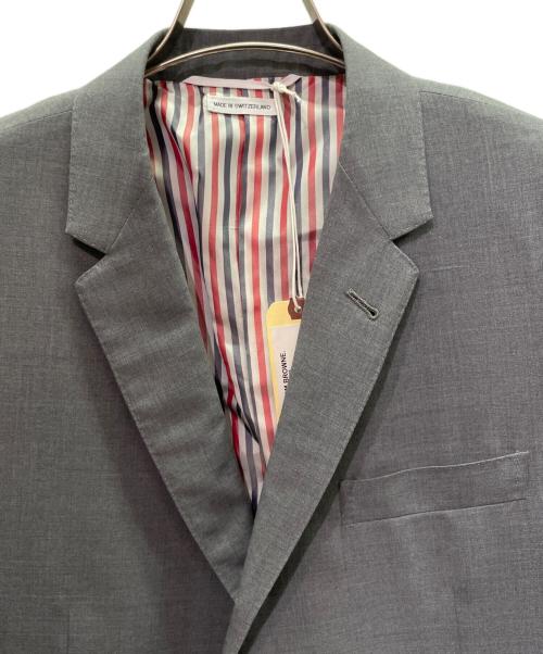 Thom Browne（トムブラウン）Thom Browne (トムブラウン) 4Barスーツジャケット ライトグレー サイズ:4の古着・服飾アイテム