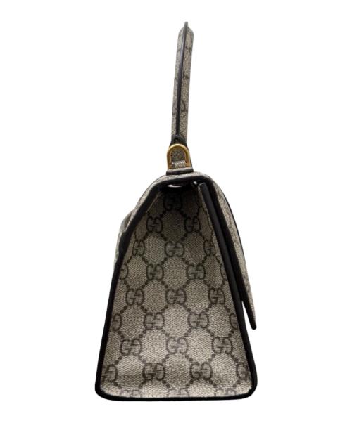 GUCCI（グッチ）GUCCI (グッチ) BALENCIAGA (バレンシアガ) ザ ハッカー プロジェクト アワーグラス スモールバッグ ベージュ サイズ:スモールの古着・服飾アイテム