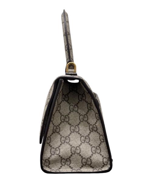 GUCCI（グッチ）GUCCI (グッチ) BALENCIAGA (バレンシアガ) ザ ハッカー プロジェクト アワーグラス スモールバッグ ベージュ サイズ:スモールの古着・服飾アイテム