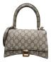 GUCCI（グッチ）の古着「ザ ハッカー プロジェクト アワーグラス スモールバッグ」｜ベージュ