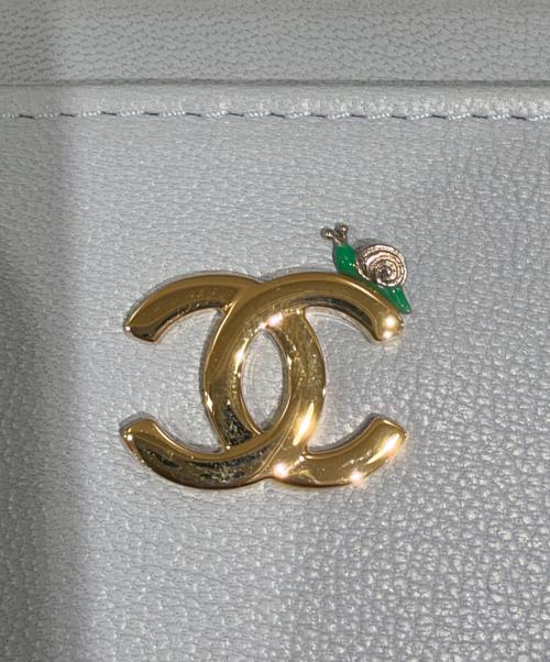 CHANEL（シャネル）CHANEL (シャネル) ココマーク フラグメントケース スカイブルー サイズ:- 未使用品の古着・服飾アイテム
