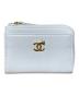 CHANEL（シャネル）の古着「ココマーク フラグメントケース」｜スカイブルー