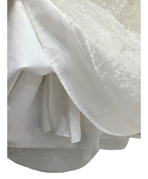 FOXEY（フォクシー）FOXEY (フォクシー) ブティックレーススカート ホワイト サイズ:38の古着・服飾アイテム