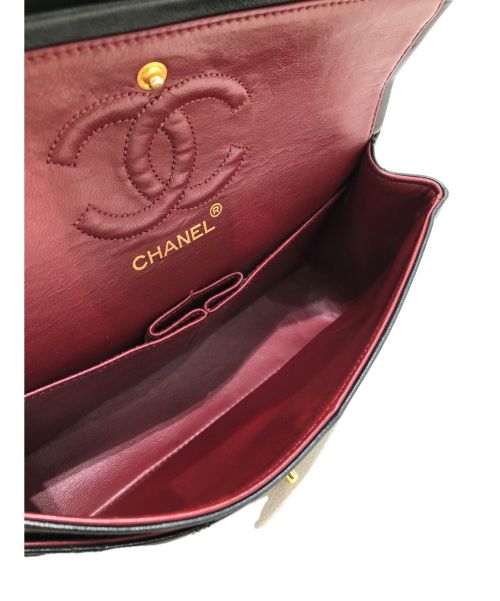 CHANEL（シャネル）CHANEL (シャネル) ダブルフラップマトラッセ ブラック サイズ:23の古着・服飾アイテム
