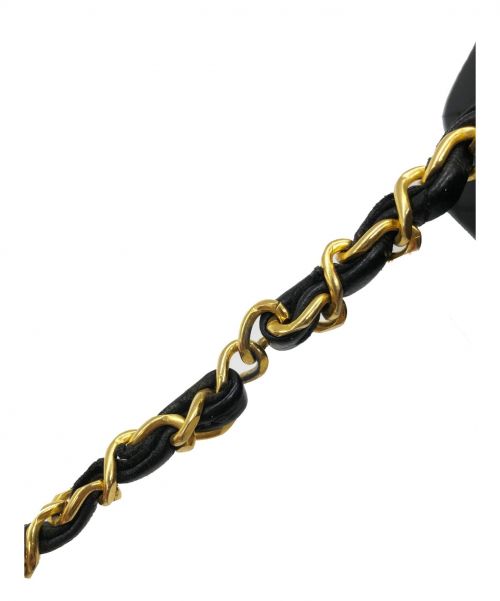 CHANEL（シャネル）CHANEL (シャネル) ダブルフラップマトラッセ ブラック サイズ:23の古着・服飾アイテム