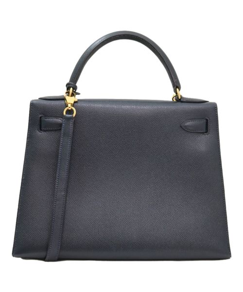 HERMES（エルメス）HERMES (エルメス) ケリー28 ネイビー サイズ:28の古着・服飾アイテム