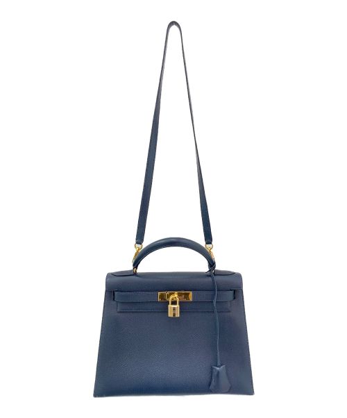 HERMES（エルメス）HERMES (エルメス) ケリー28 ネイビー サイズ:28の古着・服飾アイテム