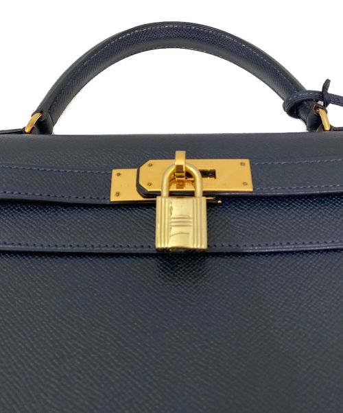 HERMES（エルメス）HERMES (エルメス) ケリー28 ネイビー サイズ:28の古着・服飾アイテム