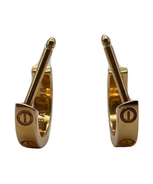 Cartier（カルティエ）Cartier (カルティエ) ラブピアス サイズ:-の古着・服飾アイテム