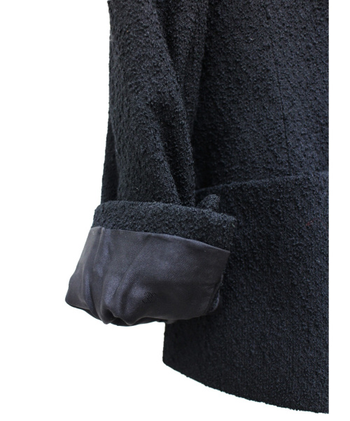 CHANEL（シャネル）CHANEL (シャネル) ココボタンデザインジャケット ブラック サイズ:36の古着・服飾アイテム