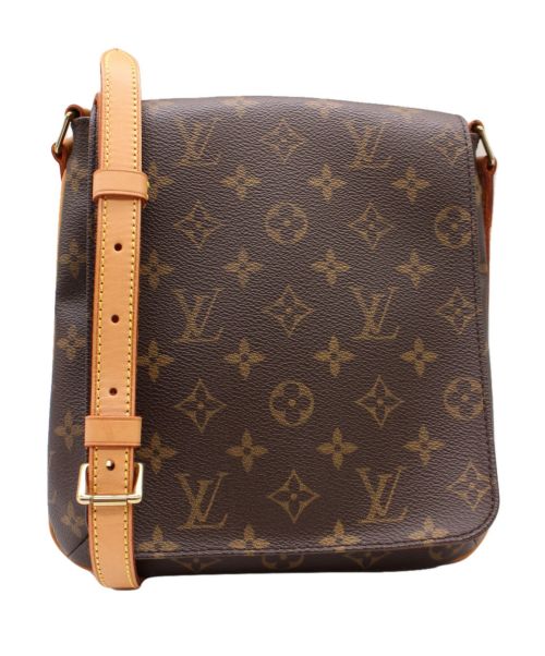 LOUIS VUITTON（ルイ ヴィトン）LOUIS VUITTON (ルイ ヴィトン) ミュゼットサルサ ロングストラップ ブラウン サイズ:-の古着・服飾アイテム