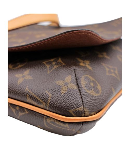 LOUIS VUITTON（ルイ ヴィトン）LOUIS VUITTON (ルイ ヴィトン) ミュゼットサルサ ロングストラップ ブラウン サイズ:-の古着・服飾アイテム