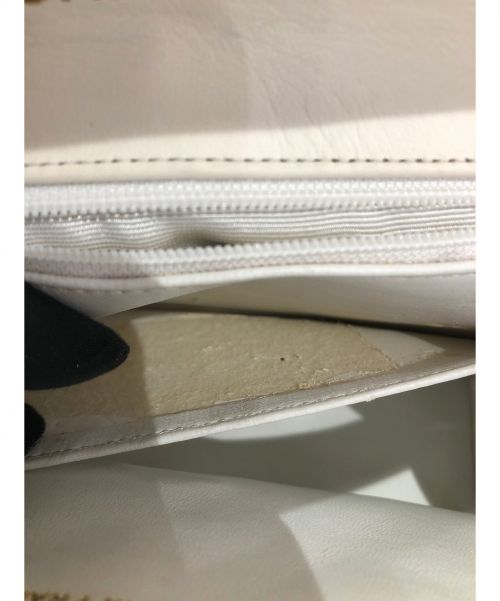 CHANEL（シャネル）CHANEL (シャネル) シングルフラップココマークショルダーバッグ ホワイト サイズ:-の古着・服飾アイテム