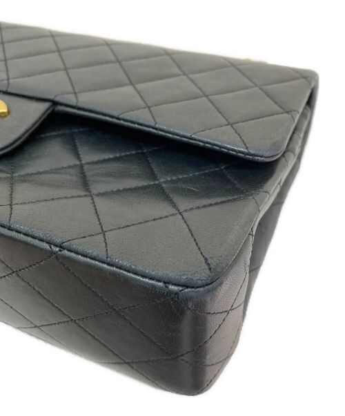 CHANEL（シャネル）CHANEL (シャネル) ダブルフラップマトラッセ ブラック サイズ:25の古着・服飾アイテム