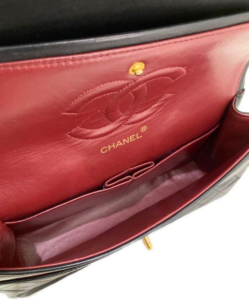 CHANEL（シャネル）CHANEL (シャネル) ダブルフラップマトラッセ ブラック サイズ:25の古着・服飾アイテム
