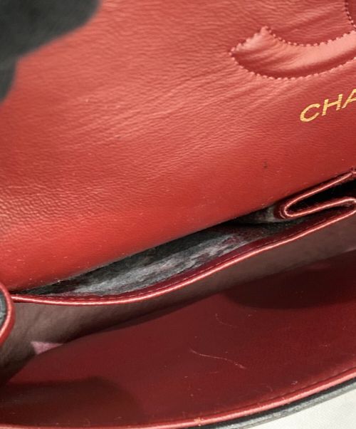 CHANEL（シャネル）CHANEL (シャネル) ダブルフラップマトラッセ ブラック サイズ:25の古着・服飾アイテム