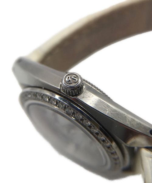 GRAND SEIKO（グランド セイコー）GRAND SEIKO (グランドセイコー) ダイヤベゼルウォッチ マザーオブパール,ダイヤ サイズ:26mmの古着・服飾アイテム