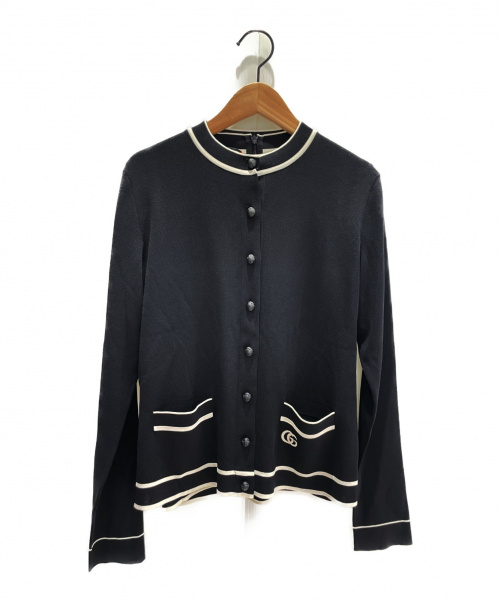 GUCCI（グッチ）GUCCI (グッチ) アンサンブルカーディガン ブラック サイズ:Ｓの古着・服飾アイテム