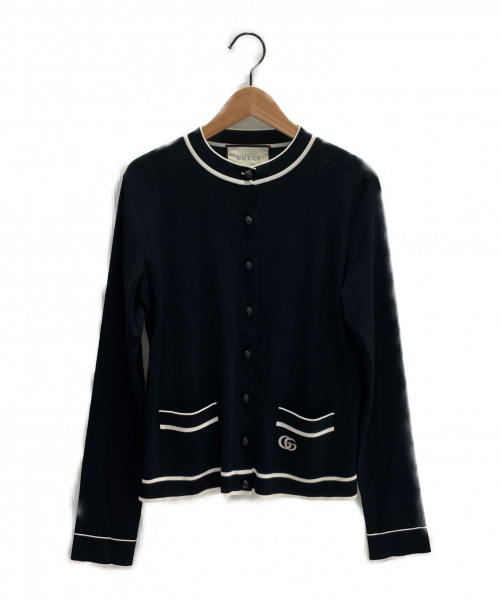 GUCCI（グッチ）GUCCI (グッチ) アンサンブルカーディガン ブラック サイズ:Ｓの古着・服飾アイテム