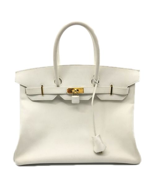 HERMES（エルメス）HERMES (エルメス) バーキン　35　ヴォーガリバー ホワイトの古着・服飾アイテム