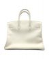 HERMES (エルメス) バーキン　35　ヴォーガリバー ホワイト：848000円