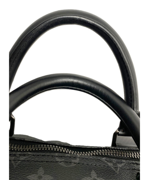 LOUIS VUITTON（ルイ ヴィトン）LOUIS VUITTON (ルイ ヴィトン) キーポル・バンドリエール 50 ブラック サイズ:50 モノグラムスプリット M43817 DR0158の古着・服飾アイテム
