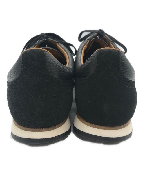 JOHN LOBB（ジョンロブ）JOHN LOBB (ジョンロブ) レザースニーカー ブラック サイズ:7の古着・服飾アイテム