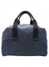 HERMES (エルメス) キャンバスボストンバッグ ネイビー：74800円