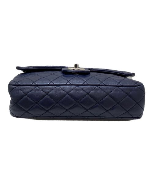 CHANEL（シャネル）CHANEL (シャネル) Wフラップチェーンショルダーバッグ ネイビー サイズ:-の古着・服飾アイテム