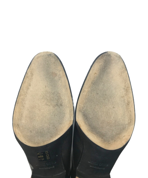 JOHN LOBB（ジョンロブ）JOHN LOBB (ジョンロブ) シングルモンクストラップシューズ ブラック サイズ:7Eの古着・服飾アイテム