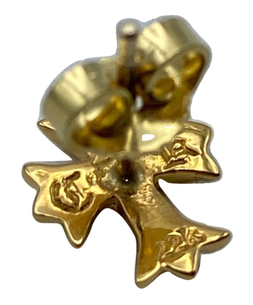CHROME HEARTS（クロムハーツ）CHROME HEARTS (クロムハーツ) CHクロス スタッド ダイヤモンドピアス サイズ:-の古着・服飾アイテム