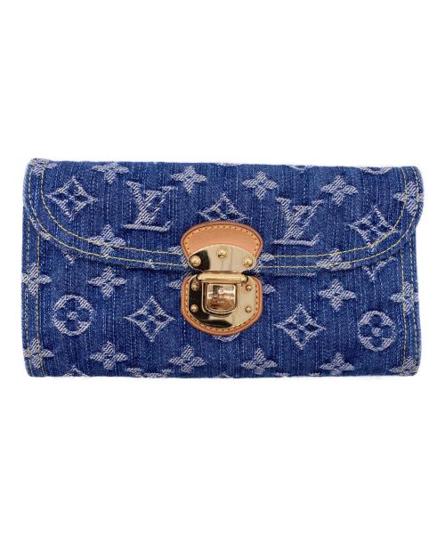 LOUIS VUITTON（ルイ ヴィトン）LOUIS VUITTON (ルイ ヴィトン) ポルトフォイユ・アメリア インディゴ サイズ:-の古着・服飾アイテム