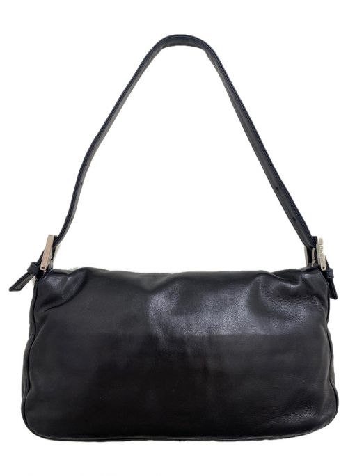 FENDI（フェンディ）FENDI (フェンディ) レザーマンマバケットハンドバッグ ブラック サイズ:-の古着・服飾アイテム