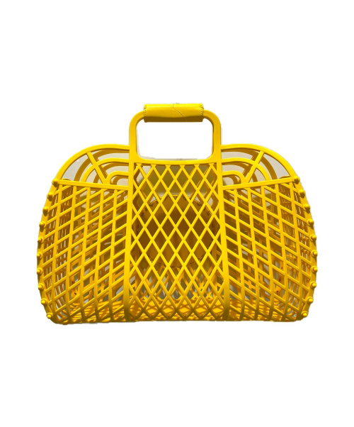FENDI（フェンディ）FENDI (フェンディ) 再生プラスチックバスケット イエロー サイズ:Mの古着・服飾アイテム