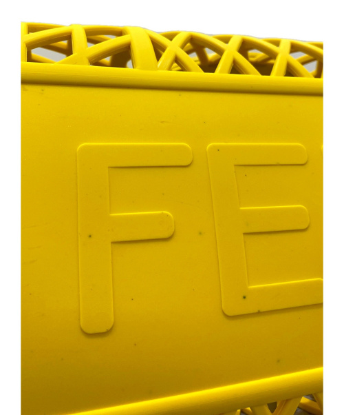 FENDI（フェンディ）FENDI (フェンディ) 再生プラスチックバスケット イエロー サイズ:Mの古着・服飾アイテム