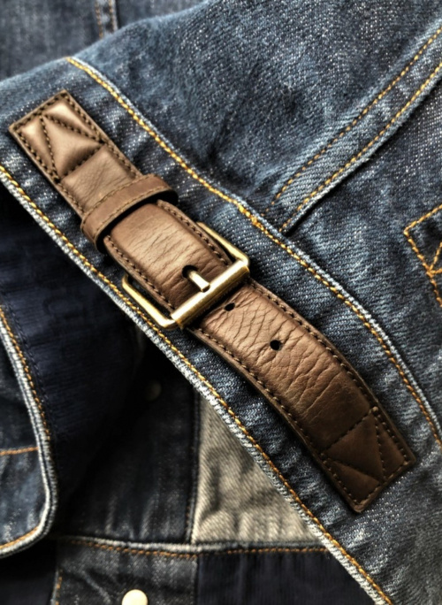 LOUIS VUITTON（ルイ ヴィトン）LOUIS VUITTON (ルイ ヴィトン) デニムジャケット インディゴ サイズ:Mの古着・服飾アイテム