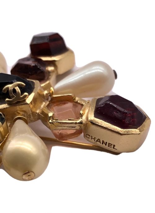 CHANEL（シャネル）CHANEL (シャネル) グリポアブローチ マルチカラー サイズ:-の古着・服飾アイテム